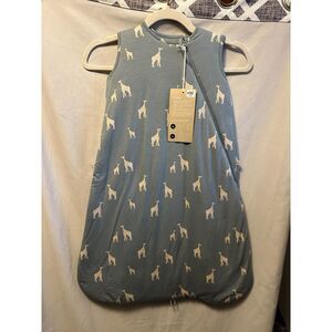 NWT Gunamuna Unisex Baby Blanket Sleeping Sack Bamboo Blend 3-9 Month 1 Tog